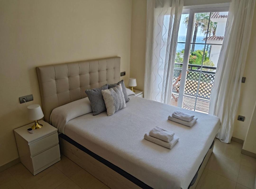 Benalmadena Beach Apartamento Con Vistas Al Mar Y Parking Privado Incluido Buitenkant foto